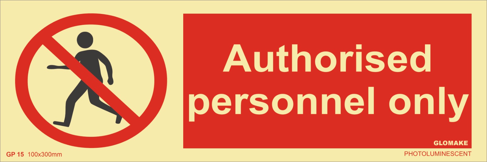 AUTHORISED PERSONNEL ONLY (GP-15)